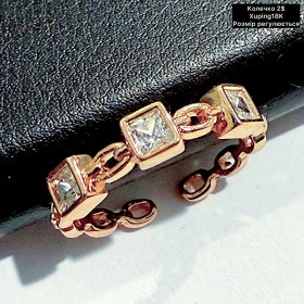 КОЛЬЦО XUPING18К 0485 (Розмір регулюється)